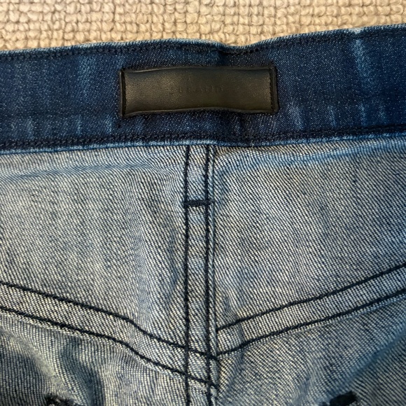 J Brand Men's Distressed Blue Straight Jeans (32x30) - Picture 3 of 6